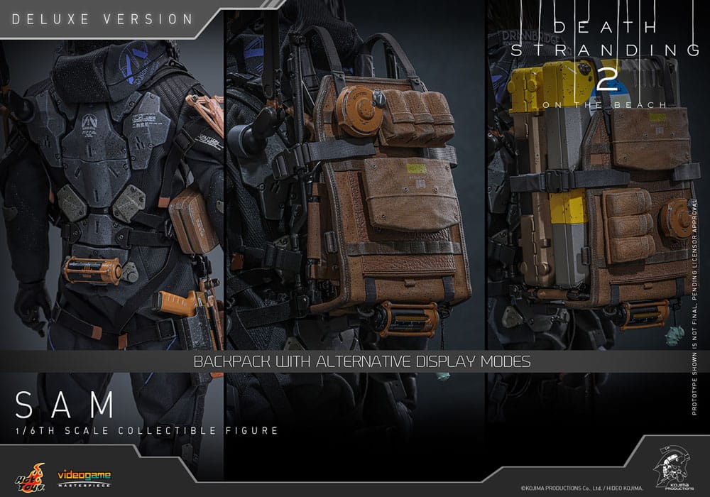 Death Stranding 2: On the Beach Action Figur 1/6 Sam (Deluxe Version) 31 cm Hot Toys