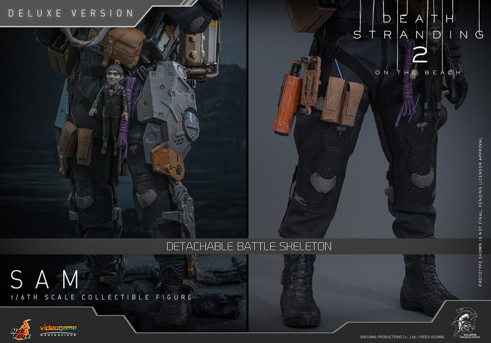 Death Stranding 2: On the Beach Action Figur 1/6 Sam (Deluxe Version) 31 cm Hot Toys