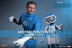 The Fantastic Four: First Steps Movie Masterpiece Action Figur 2-Pack 1/6 Mister Fantastic & H.E.R.B.I.E. 30 cm Hot Toys