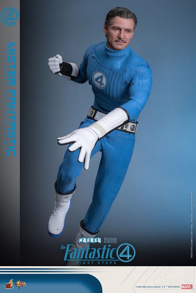 The Fantastic Four: First Steps Movie Masterpiece Action Figur 1/6 Mister Fantastic 30 cm Hot Toys