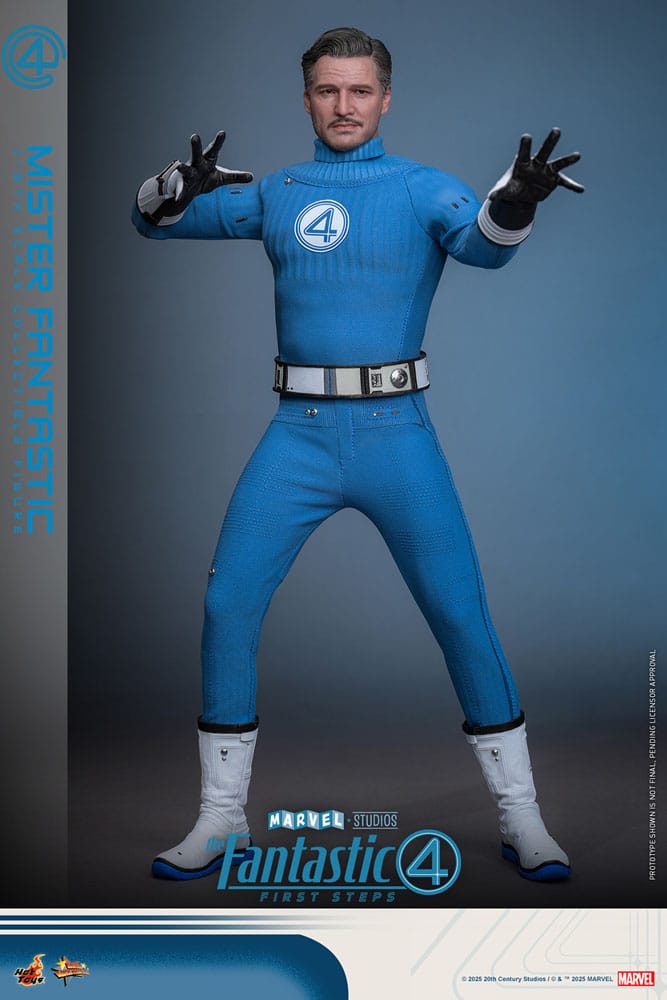 The Fantastic Four: First Steps Movie Masterpiece Action Figur 1/6 Mister Fantastic 30 cm Hot Toys