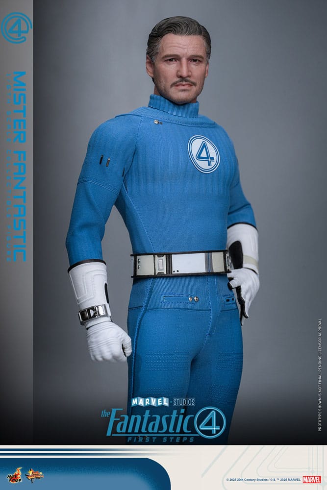 The Fantastic Four: First Steps Movie Masterpiece Action Figur 1/6 Mister Fantastic 30 cm Hot Toys
