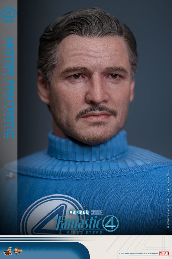 The Fantastic Four: First Steps Movie Masterpiece Action Figur 1/6 Mister Fantastic 30 cm Hot Toys
