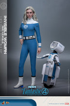 The Fantastic Four: First Steps Movie Masterpiece Action Figur 2-Pack 1/6 Invisible Woman & H.E.R.B.I.E. 28 cm Hot Toys