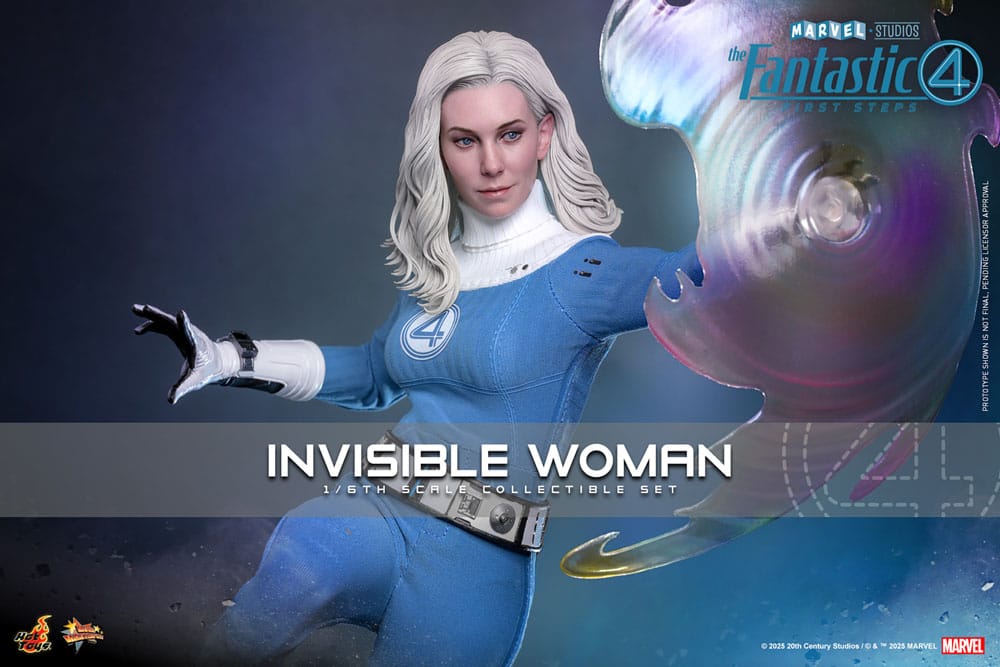 Fantastic Four: First Steps Movie Masterpiece Action Figur 1/6 Invisible Woman 28 cm Hot Toys