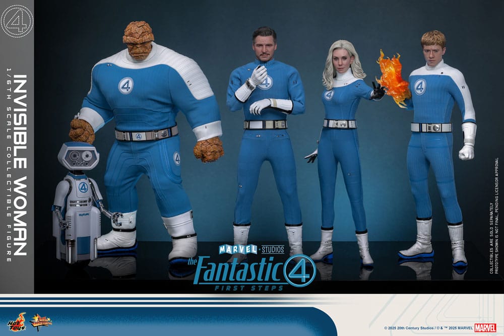 Fantastic Four: First Steps Movie Masterpiece Action Figur 1/6 Invisible Woman 28 cm Hot Toys