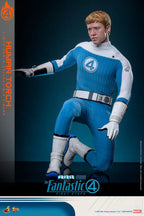 The Fantastic Four: First Steps Movie Masterpiece Action Figur 1/6 Human Torch 30 cm Hot Toys