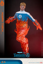 The Fantastic Four: First Steps Movie Masterpiece Action Figur 1/6 Human Torch 30 cm Hot Toys