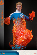 The Fantastic Four: First Steps Movie Masterpiece Action Figur 1/6 Human Torch 30 cm Hot Toys