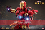 Iron Man Movie Masterpiece Diecast Action Figur 1/6 Iron Man Mark III (Armor Suit Up Version) 32 cm Hot Toys