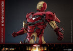 Iron Man Movie Masterpiece Diecast Action Figur 1/6 Iron Man Mark III (Armor Suit Up Version) 32 cm Hot Toys