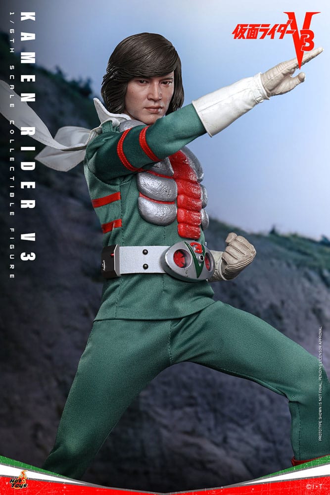 Kamen Rider V3 1/6 Kamen Rider V3 30 cm - Samlarfigur Hot Toys