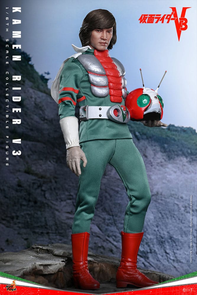 Kamen Rider V3 1/6 Kamen Rider V3 30 cm - Samlarfigur Hot Toys