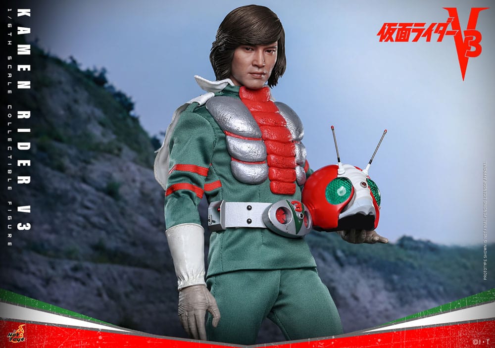 Kamen Rider V3 1/6 Kamen Rider V3 30 cm - Samlarfigur Hot Toys