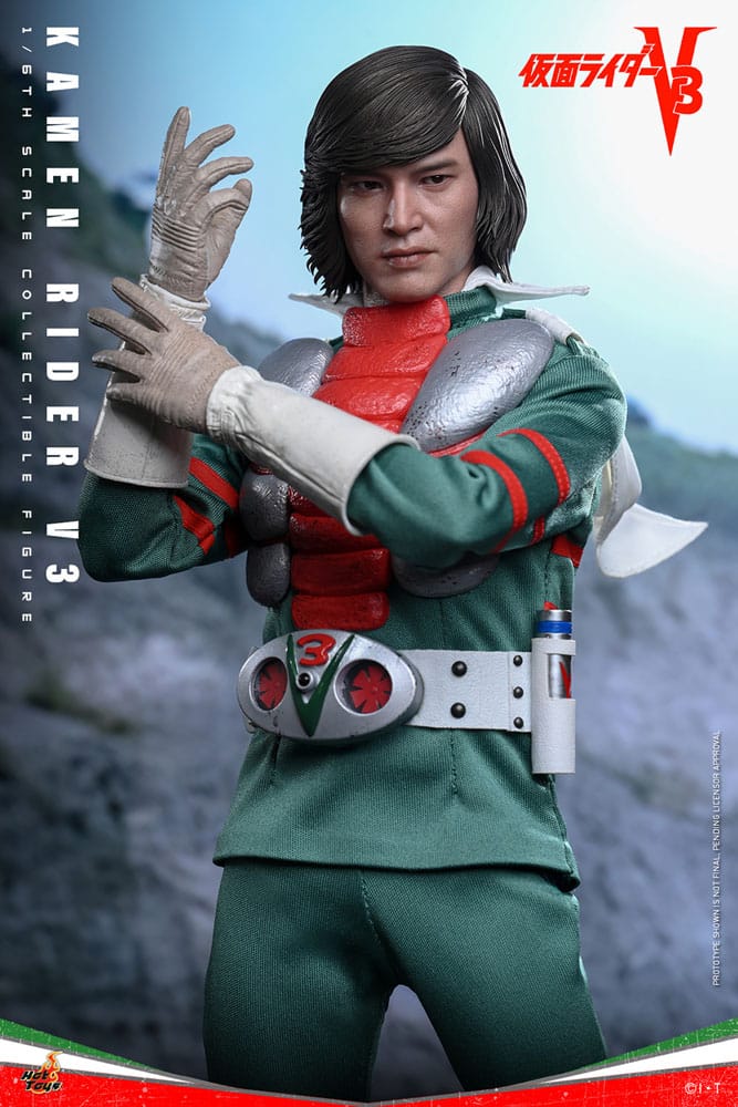 Kamen Rider V3 1/6 Kamen Rider V3 30 cm - Samlarfigur Hot Toys