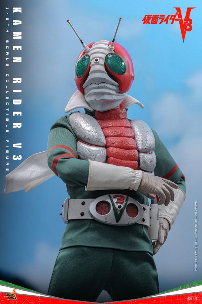 Kamen Rider V3 1/6 Kamen Rider V3 30 cm - Samlarfigur Hot Toys