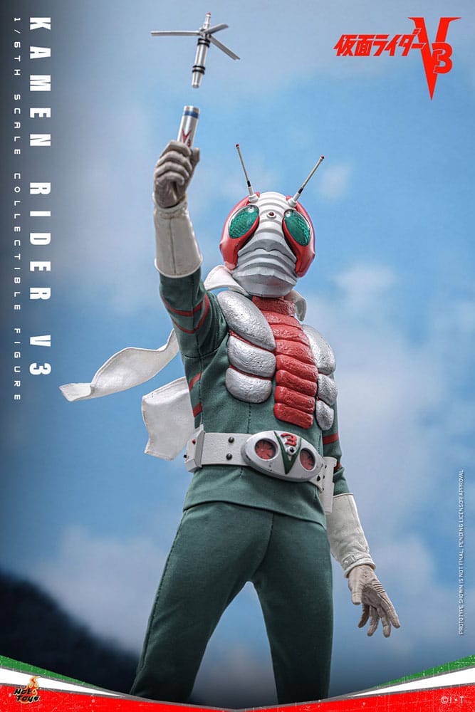 Kamen Rider V3 1/6 Kamen Rider V3 30 cm - Samlarfigur Hot Toys
