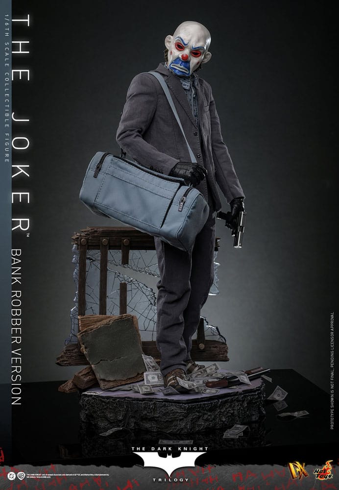 The Dark Knight DX Action Figur 1/6 The Joker (Bank Robber Version) 30 cm Hot Toys