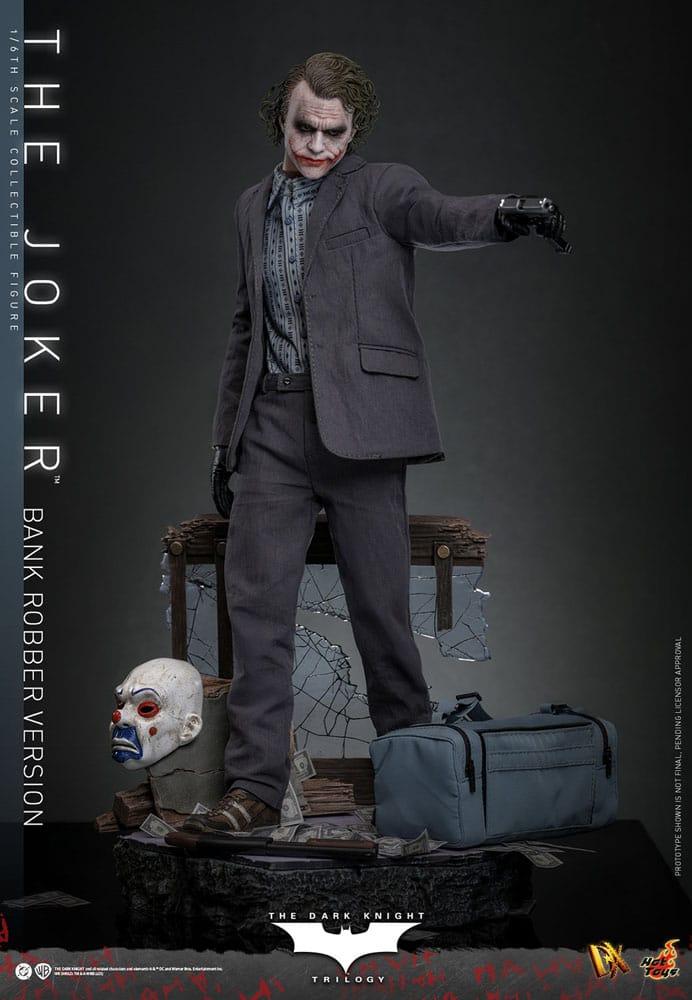 The Dark Knight DX Action Figur 1/6 The Joker (Bank Robber Version) 30 cm Hot Toys