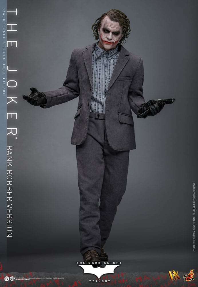 The Dark Knight DX Action Figur 1/6 The Joker (Bank Robber Version) 30 cm Hot Toys