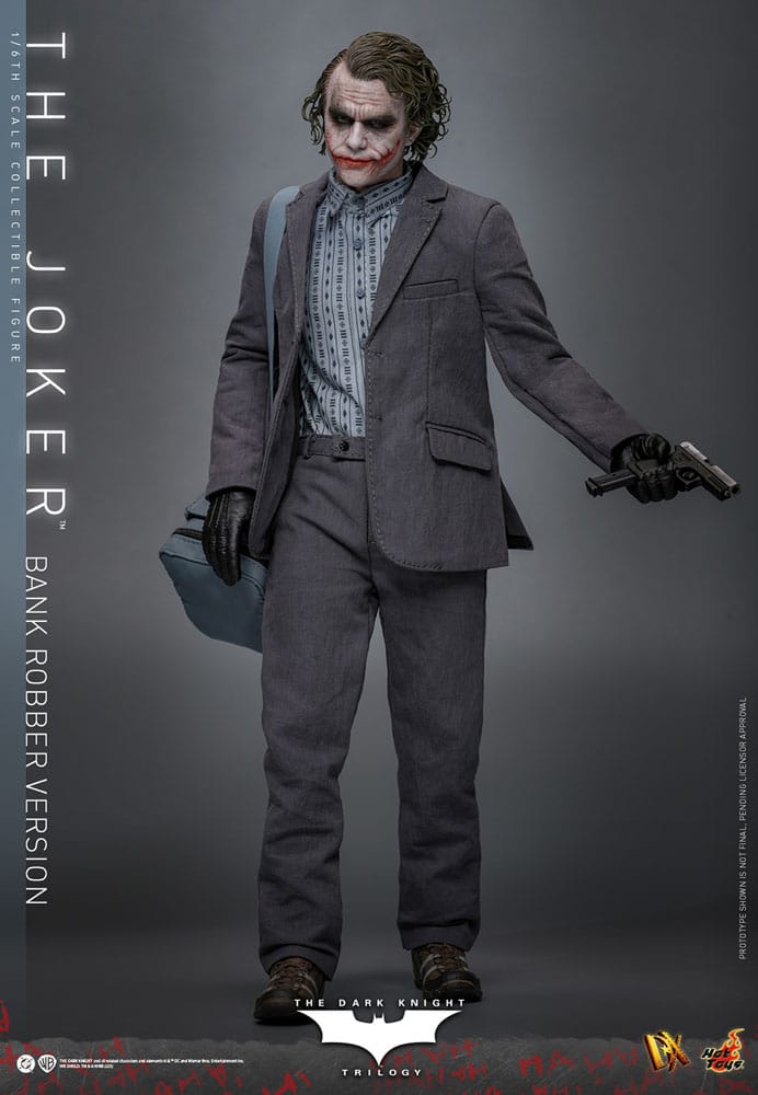The Dark Knight DX Action Figur 1/6 The Joker (Bank Robber Version) 30 cm Hot Toys