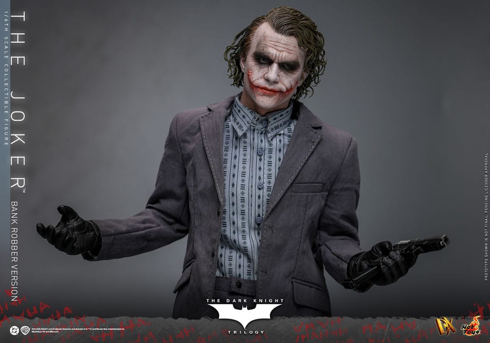 The Dark Knight DX Action Figur 1/6 The Joker (Bank Robber Version) 30 cm Hot Toys