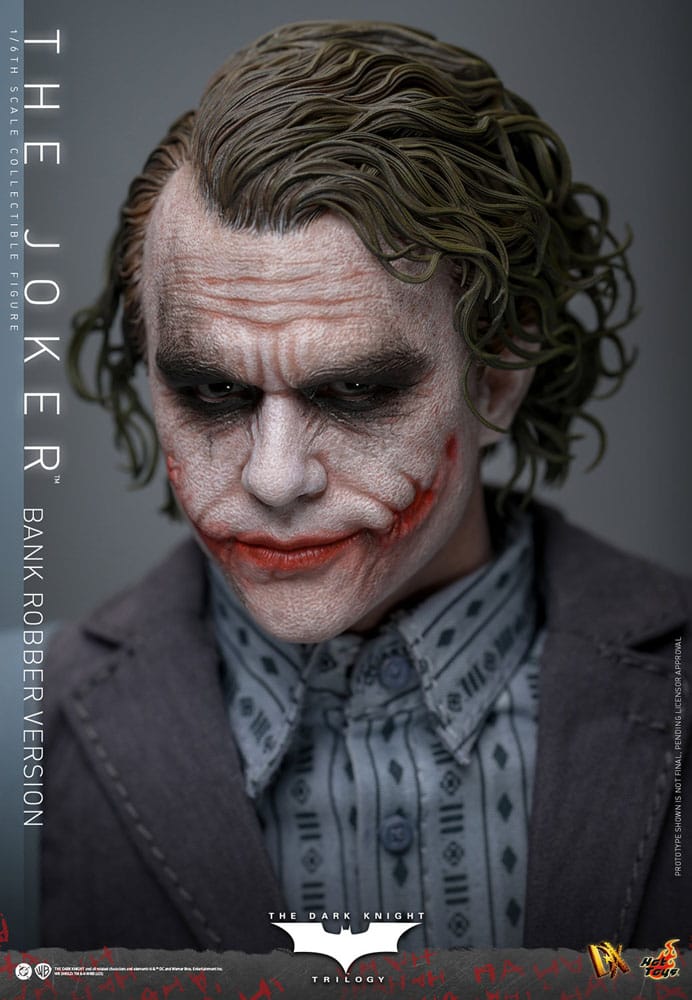 The Dark Knight DX Action Figur 1/6 The Joker (Bank Robber Version) 30 cm Hot Toys