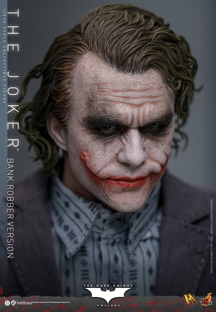 The Dark Knight DX Action Figur 1/6 The Joker (Bank Robber Version) 30 cm Hot Toys