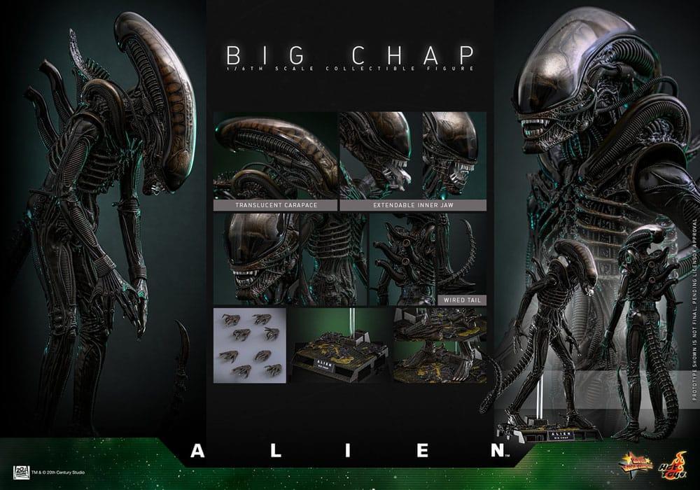 Alien Movie Masterpiece Action Figur 1/6 Big Chap 36 cm Hot Toys