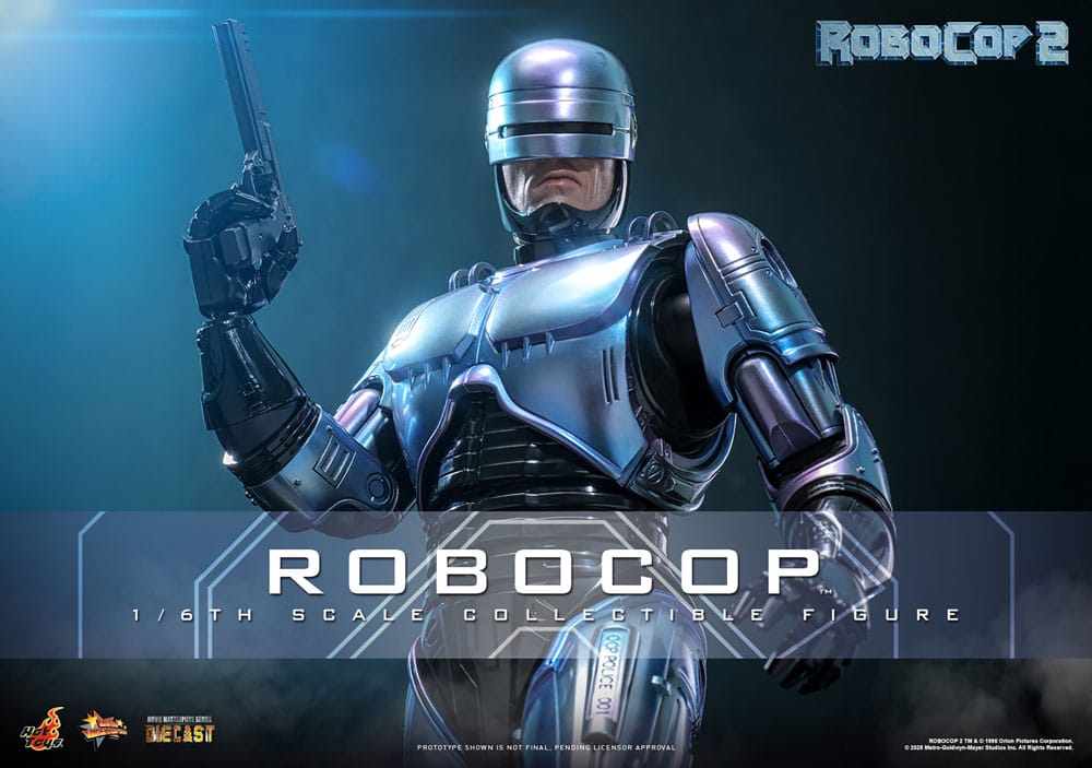 RoboCop 2 Movie Masterpiece Diecast Action Figur 1/6 RoboCop 30 cm Hot Toys