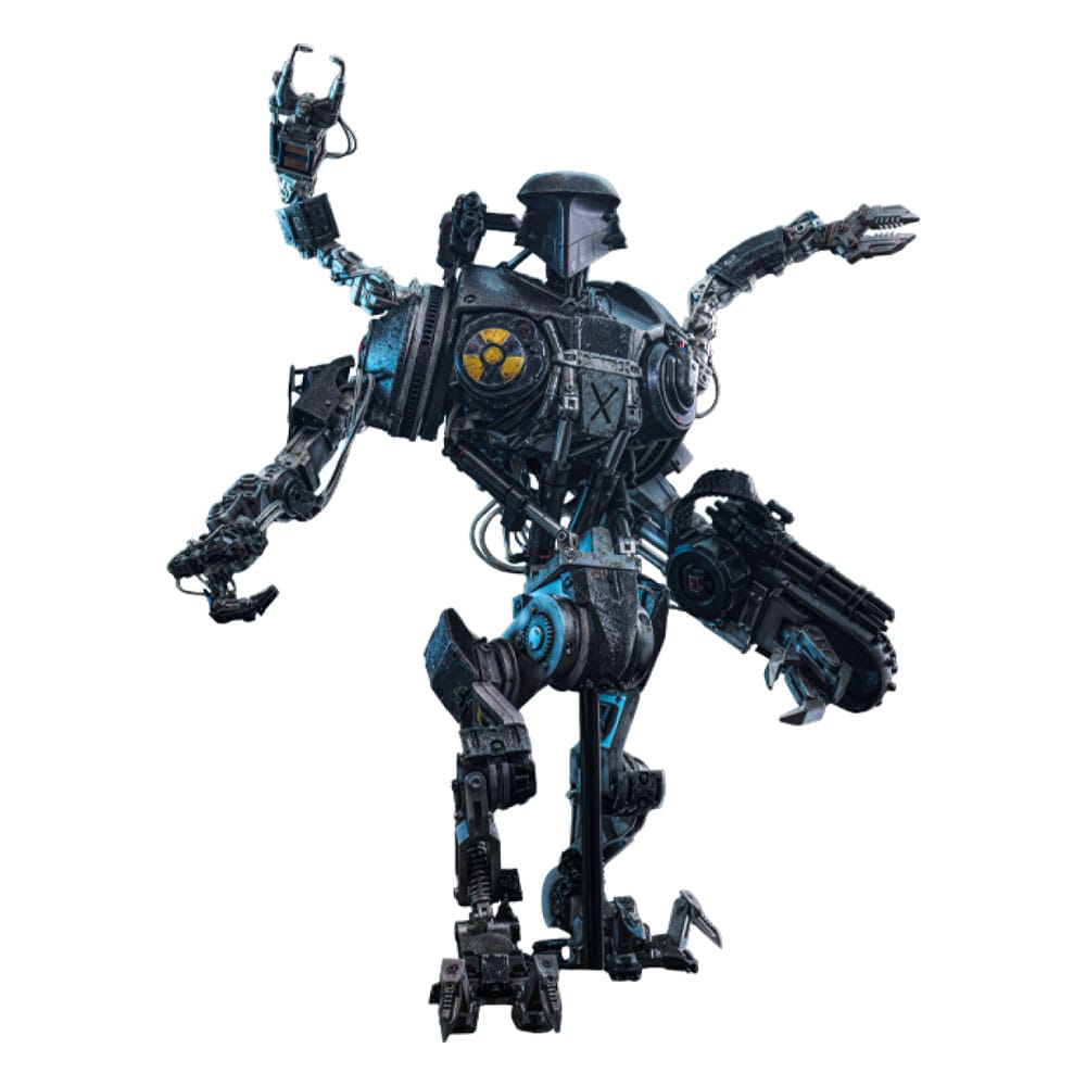 RoboCop 2 Movie Masterpiece Diecast Action Figur 1/6 RoboCain 40 cm Hot Toys