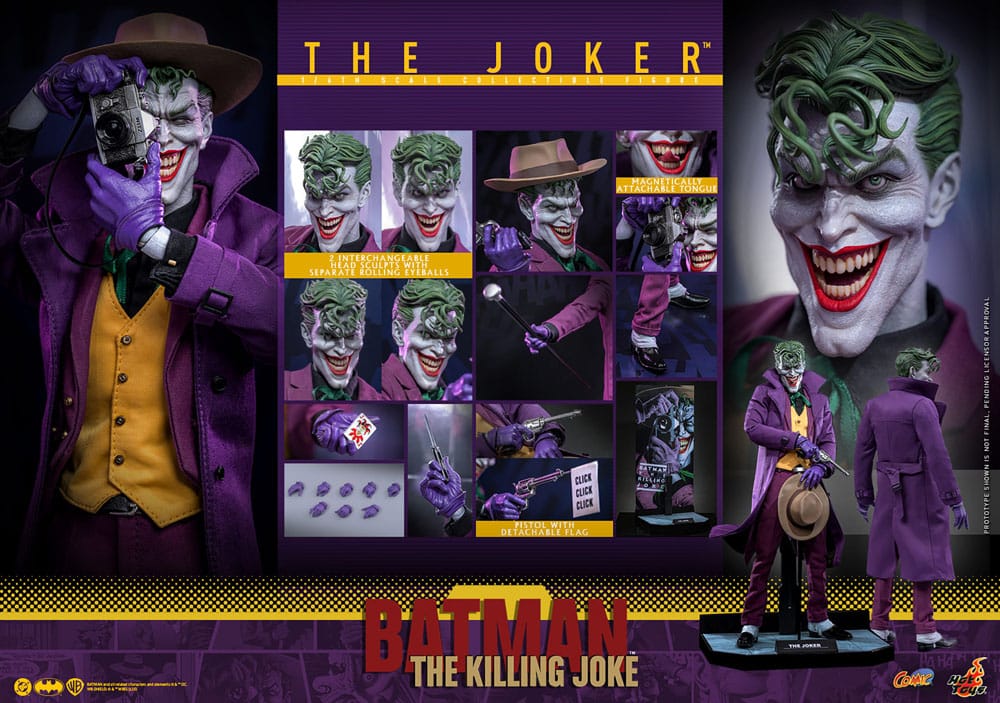 Batman: The Killing Joke Action Figur 1/6 The Joker 31 cm Hot Toys