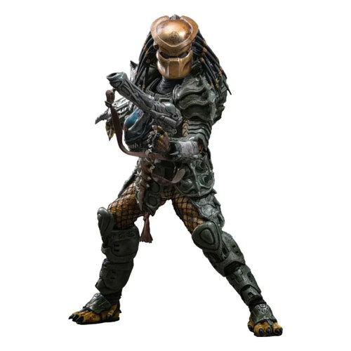 Alien vs. Predator Comic Masterpiece Action Figur 1/6 Broken Tusk Predator 35 cm Hot Toys