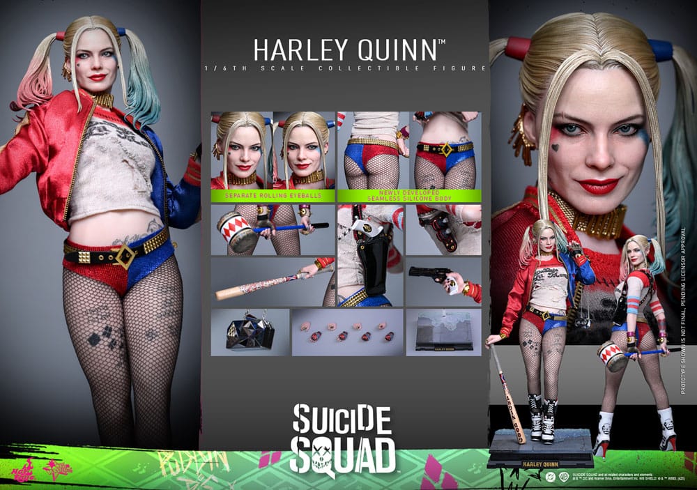 Suicide Squad Movie Masterpiece Action Figur 1/6 Harley Quinn 29 cm Hot Toys
