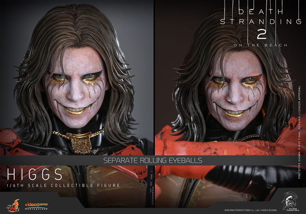 Death Stranding 2: On the Beach Figur av Higgs - 1/6 Skala, 33 cm Hot Toys