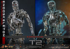 Terminator 2: Judgment Day Movie Masterpiece Die-cast Action Figur 1/6 Endoskeleton (Battle Damaged Version) 31 cm Hot Toys