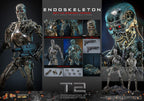 Terminator 2: Judgment Day Movie Masterpiece Die-cast Action Figur 1/6 Endoskeleton (Battle Damaged Version) 31 cm Hot Toys