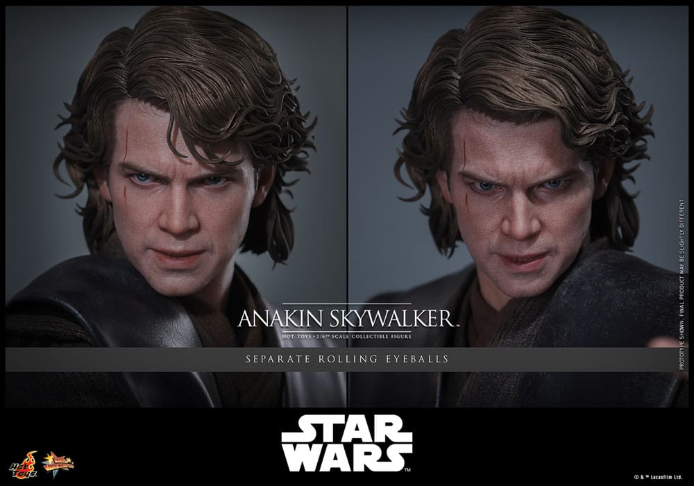 Star Wars: Episode III - Revenge of the Sith Movie Masterpiece Action Figur 1/6 Anakin Skywalker 31 cm Hot Toys
