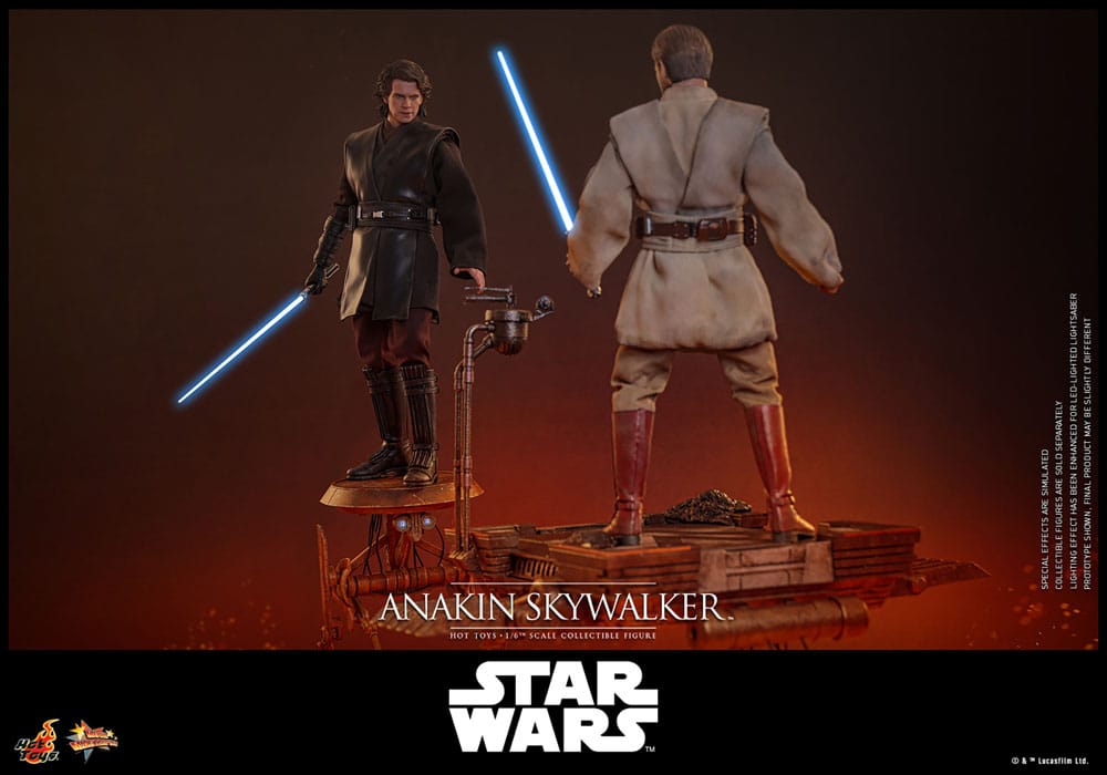 Star Wars: Episode III - Revenge of the Sith Movie Masterpiece Action Figur 1/6 Anakin Skywalker 31 cm Hot Toys