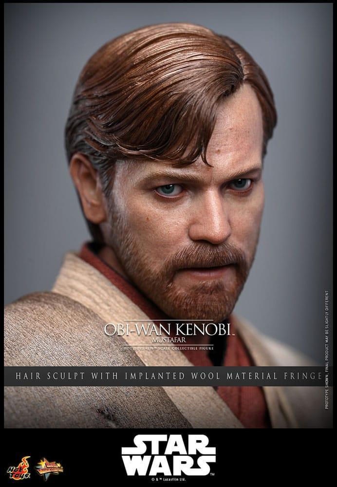 Star Wars: Episode III - Revenge of the Sith Movie Masterpiece Action Figur 1/6 Obi-Wan Kenobi (Mustafar) 31 cm Hot Toys