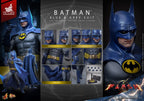 The Flash Film Mästerverk Actionfigur 1/6 Batman (Blå & Grå Dräkt) Limited Edition Hot Toys Exklusiv 30 cm