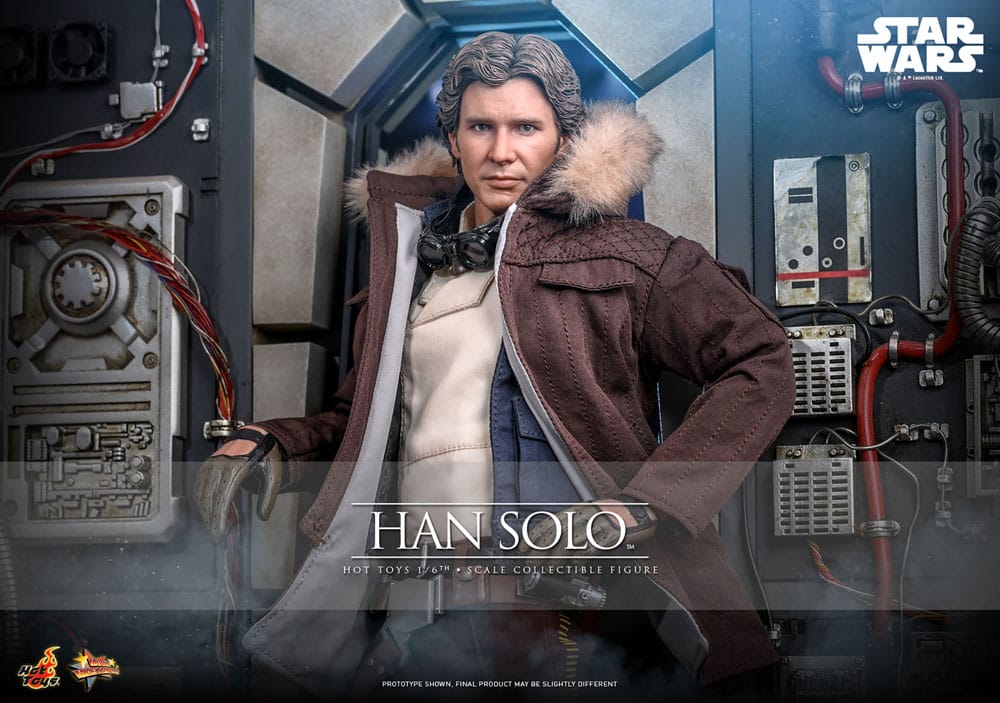 Star Wars Episode V Movie Masterpiece Action Figur 1/6 Han Solo 31 cm Hot Toys