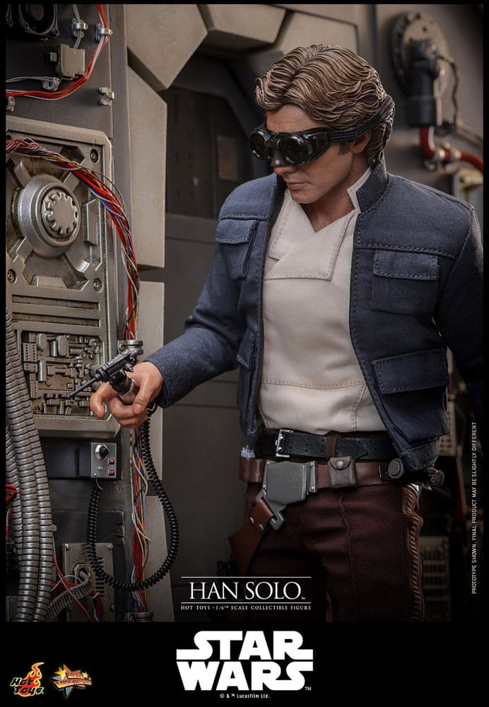 Star Wars Episode V Movie Masterpiece Action Figur 1/6 Han Solo 31 cm Hot Toys