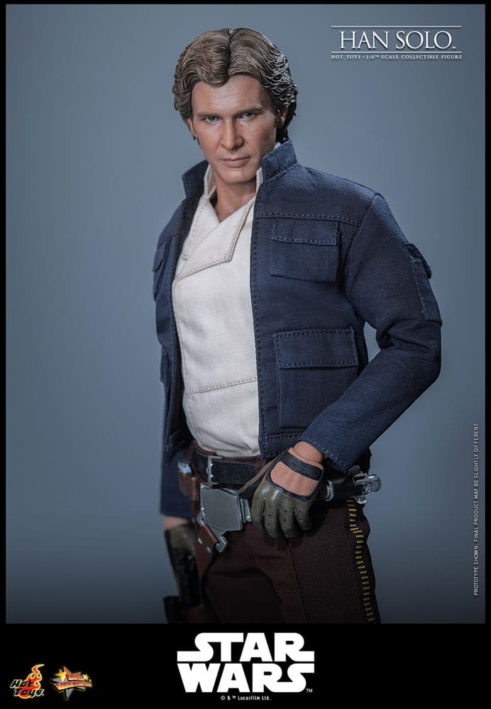 Star Wars Episode V Movie Masterpiece Action Figur 1/6 Han Solo 31 cm Hot Toys