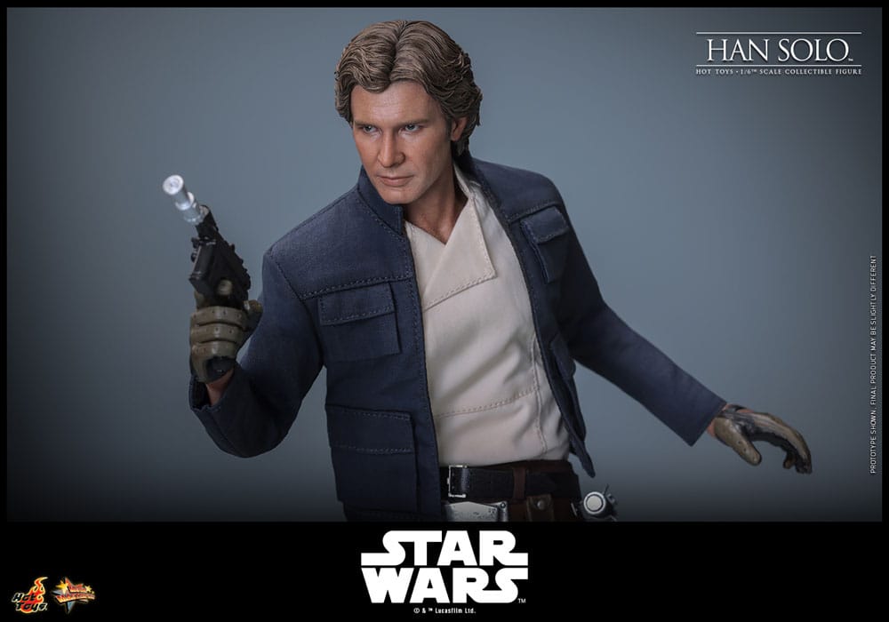 Star Wars Episode V Movie Masterpiece Action Figur 1/6 Han Solo 31 cm Hot Toys