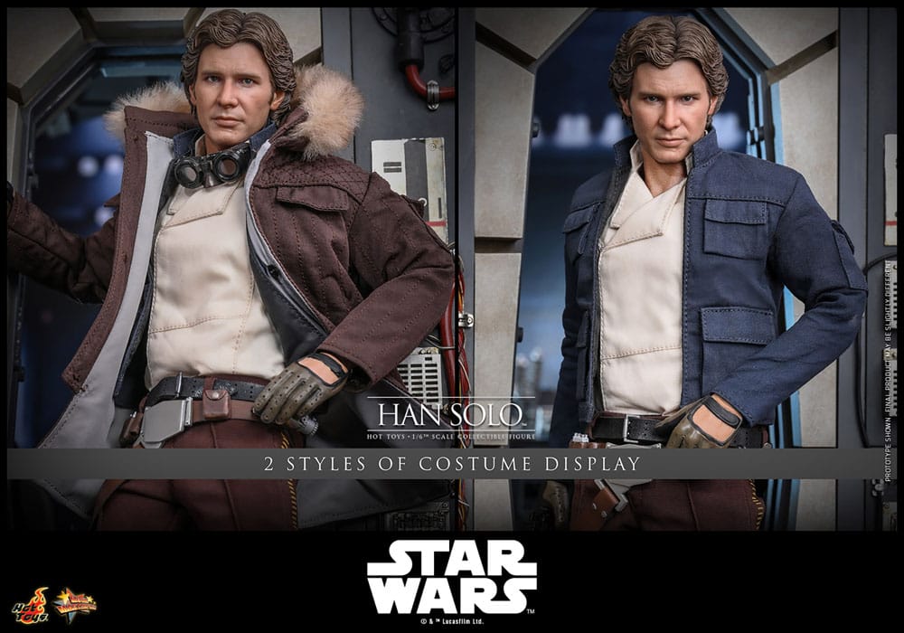 Star Wars Episode V Movie Masterpiece Action Figur 1/6 Han Solo 31 cm Hot Toys