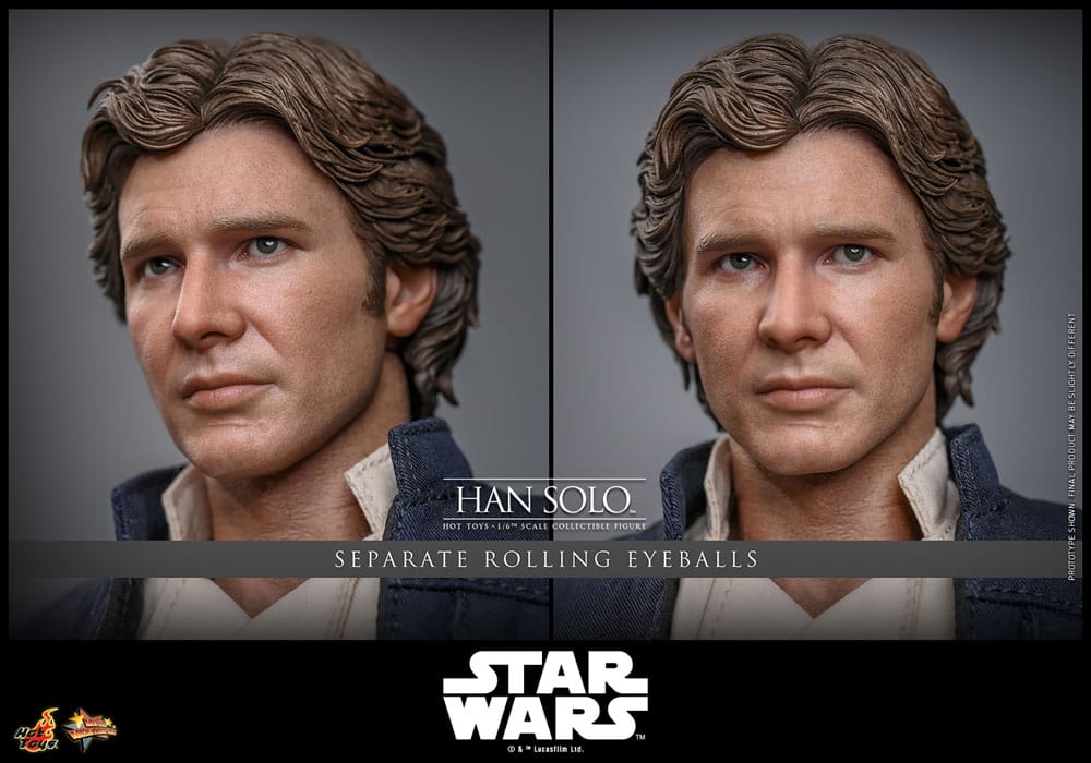 Star Wars Episode V Movie Masterpiece Action Figur 1/6 Han Solo 31 cm Hot Toys