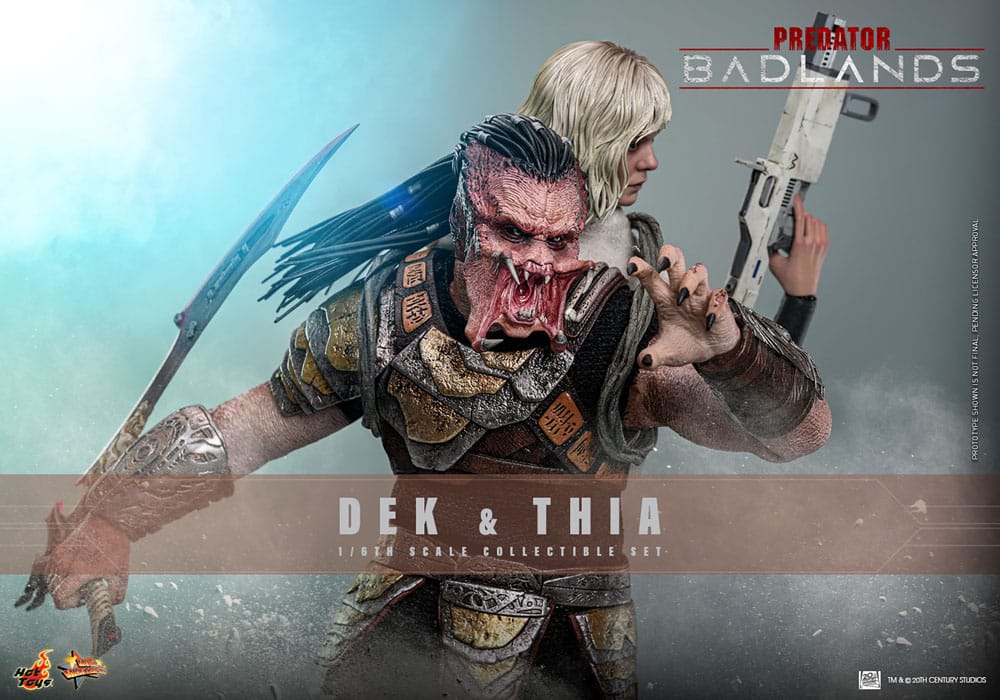 Predator: Badlands Movie Masterpiece Action Figur 1/6 Dek & Thia 30 cm Hot Toys