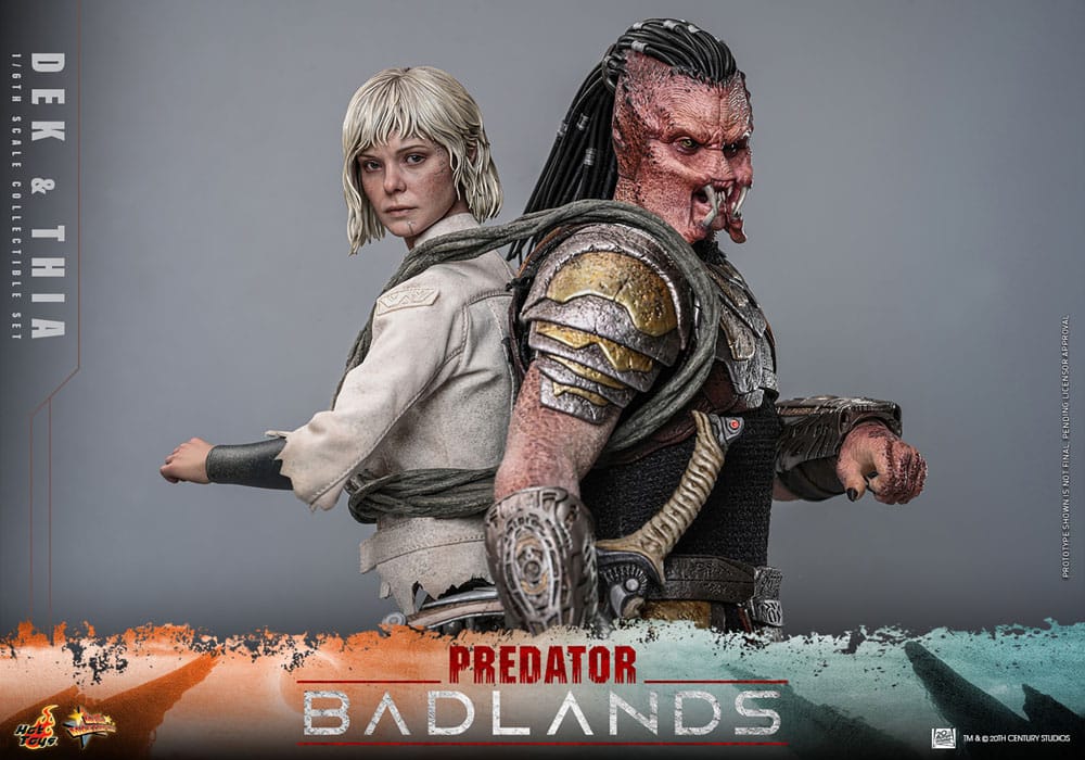 Predator: Badlands Movie Masterpiece Action Figur 1/6 Dek & Thia 30 cm Hot Toys