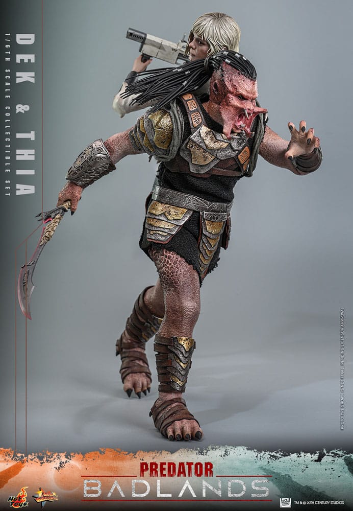 Predator: Badlands Movie Masterpiece Action Figur 1/6 Dek & Thia 30 cm Hot Toys